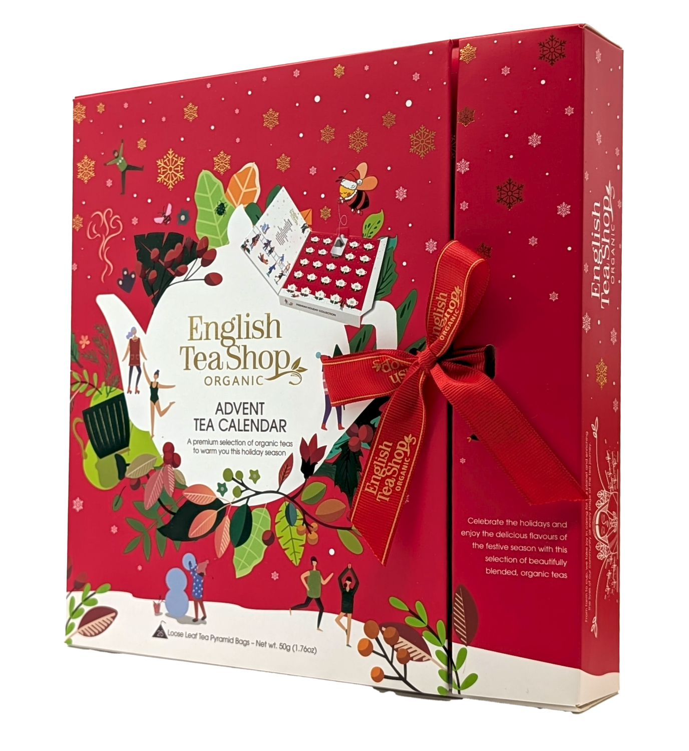 Adventskalender, Röd bok TE EKO - English Tea Shop