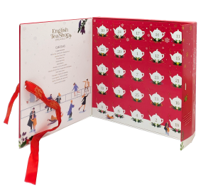 Adventskalender, Röd bok TE EKO - English Tea Shop     BERÄKNAD LEV: OKT