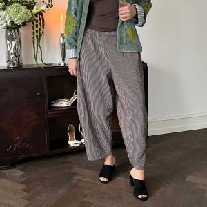 Byxa Baggy, Randig Brun - Cabana Living