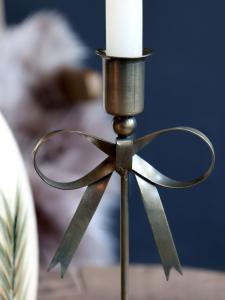 Ljusstake Rosett (kronljus), Höjd: 27 cm - Chic Antique