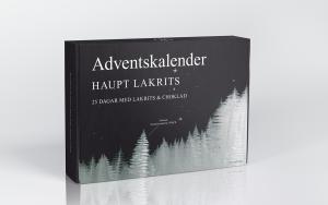 Julkalender 2026 - Haupt lakrits      FÖRBESTÄLLNING