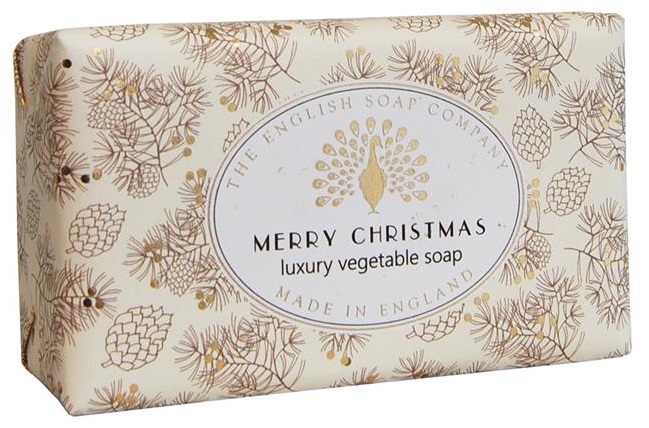 Festive Wrapped Merry Christmas, Tvål -The English Soap Company