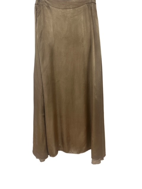 Lång kjol i viskose med lyster, Golden Sand (Fia) - Gemini