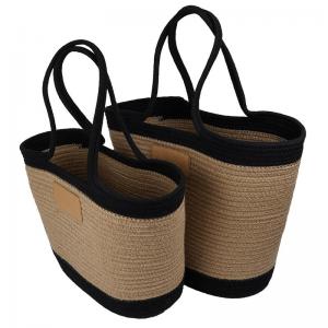 Strandväska Jet Black Medium Flamencos - Lovelies