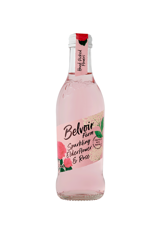 Lemonad Fläder / Ros - Belvoir 250 ml