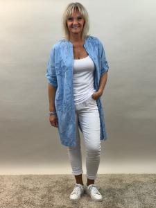 Linne med spetskant, Vitt, Jenna - Mix by Heart