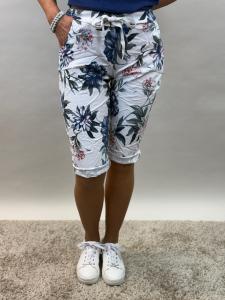 Magiskt stretchig capribyxa, Blommig Josefin - Mix by Heart