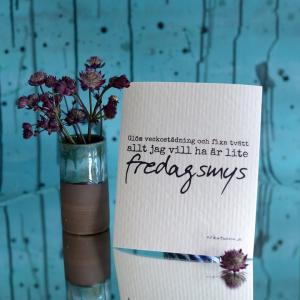 Disktrasa, FREDAGSMYS - Erika Tubbin