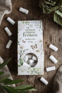 Majas Godsaker, Till världens bästa fröken - Majas Cottage           BERÄKNAD LEV: APRIL