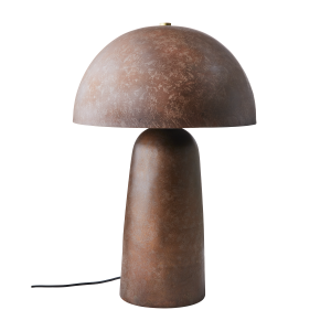 Fungi Bordslampa Rost/Brun, L - Affari