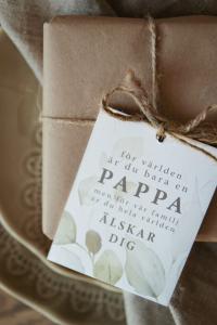 Maja Gåvokort - Pappa (blommigt)