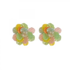 Örhängen, Stor Blomma, Multi - Gemini