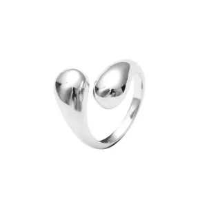Ring Omlott, Silverfärgad (Rostfritt stål) - Gemini