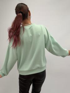 Sweatshirt med tryck, Mint Nila - Gemini    BERÄKNAD LEV: JAN/FEB (kopia)