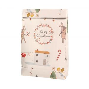Maileg, presentpåse Cosy Christmas  (28x18 cm)