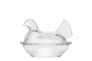 Höna glasskål - A lot