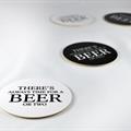 Glasunderlägg: "There´s always time for a beer or two" - Mellow Design