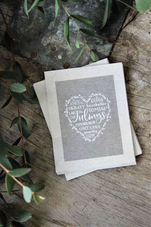 Maja Gåvokort - God Jul & julmys