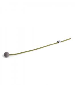 Grå blomma i tovad ull, liten (17120) - Én Gry & Sif