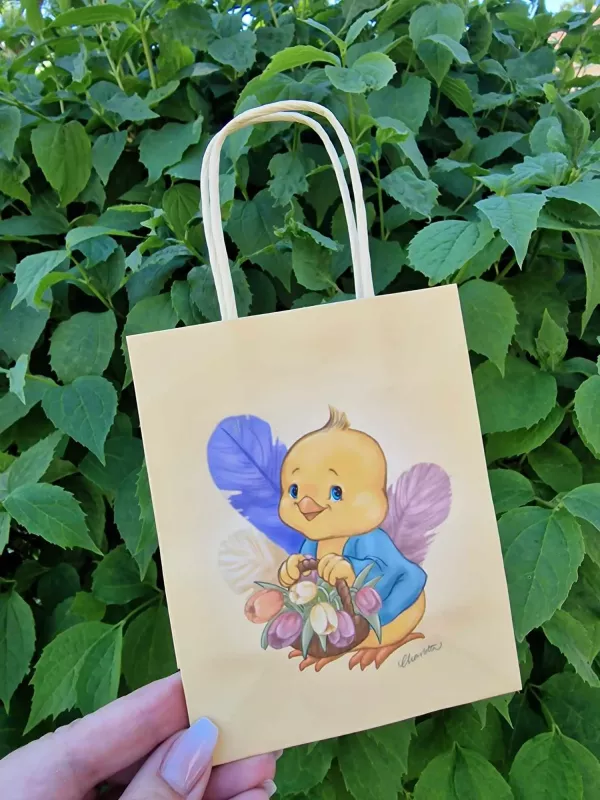 Påskpåse, Kyckling liten - Bromma Kortförlag