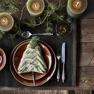 Blockljus Mossgrön (10x15cm) Cote Nord - Affari