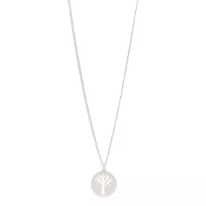 Halsband Med Mynthänge Elin återvunnet, Silverpläterat - Pilgrim