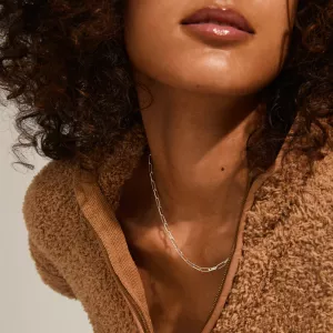 Halsband Ronja återvunnet, Silverpläterat - Pilgrim