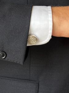 Cufflinks Silver, Hampus (Set om 2) - The Shoelace Brand