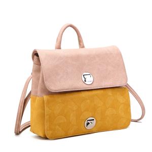 Handväska / axelremsväska Reggie-Ray rosa/gul - HI-DI-HI      LEV MARS