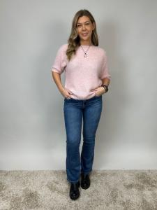 Stickad tröja, Rosa Parisa - Mix by Heart