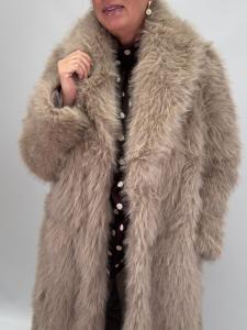 Kappa fuskpäls, Beige Hilda - Gemini