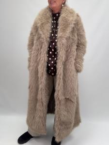 Kappa fuskpäls, Beige Hilda - Gemini