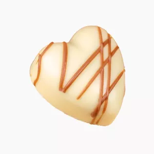 Hjärta metall rosa - Chokladhjärtan - Finsmakarna