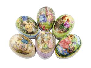 Påskägg 15 cm Holly, 6 olika motiv - Bromma Kortförlag (Säljes osorterade)