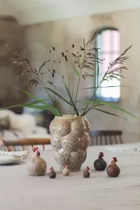 Höna Woodie 3-p light, medium, dark H.5,2cm - Nääsgränsgården