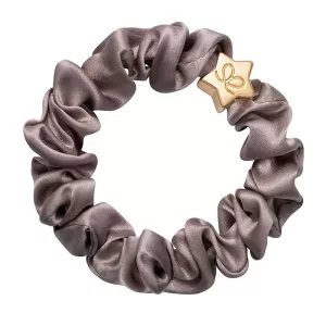 Scrunchie, Iced Latte Silkes snodd, Guldstjärna - byEloise
