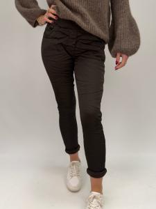 Byxa glansig, Mörkbrun Ilma - Gemini