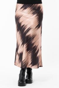 Kjol, Brun / Svart (Ilsa) - Capri Collection