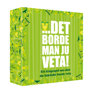 Sällskapsspel - Det borde man ju veta!