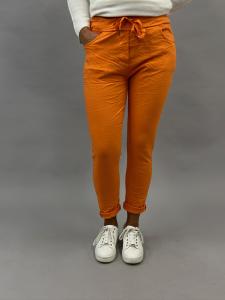 Magiskt stretchig byxa, Orange, Signe - Mix by Heart