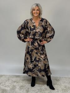 Blus Paisley, Svart Madde - Mix by Heart    BERÄKNAD LEV: OKT