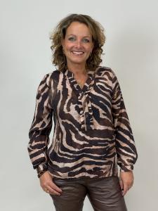 Zebrablus med krås, Carmen - Mix by Heart