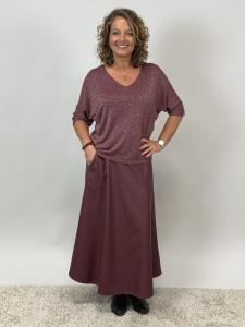 Topp, Glittrig Vinröd, Joyce - Mix by Heart