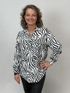 Blus Zebra Svart / Vit, Lovis - Mix by Heart