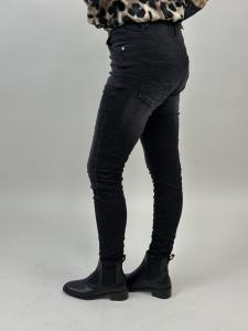 Jeans Svart med slitningar, Vilda - Mix by Heart