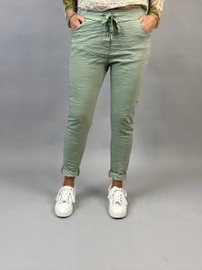 Magiskt stretchig byxa, Army ljus (Signe) - Mix by Heart