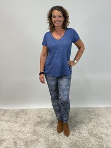 T-shirt Blå Tuva - Mix by Heart