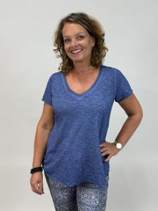 T-shirt Blå Tuva - Mix by Heart