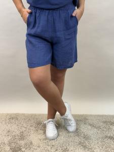 Linneshorts Mörkblå, Lindy - Mix by Heart