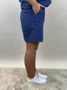 Linneshorts Mörkblå, Lindy - Mix by Heart